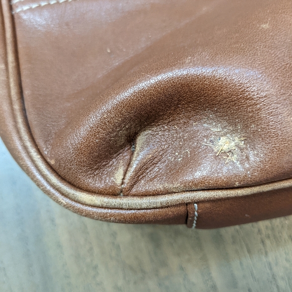 Fossil Brown Leather Shoulder Bag - Picture 8 of 9